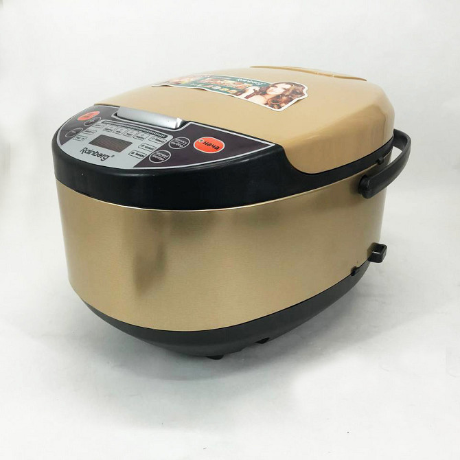 Бюджетная мультиварка Rainberg RB-6207 1500 Вт 6 л, Мультиварка для дома, Пароварка для кухни бытовая BL-87 Львов - изображение 2