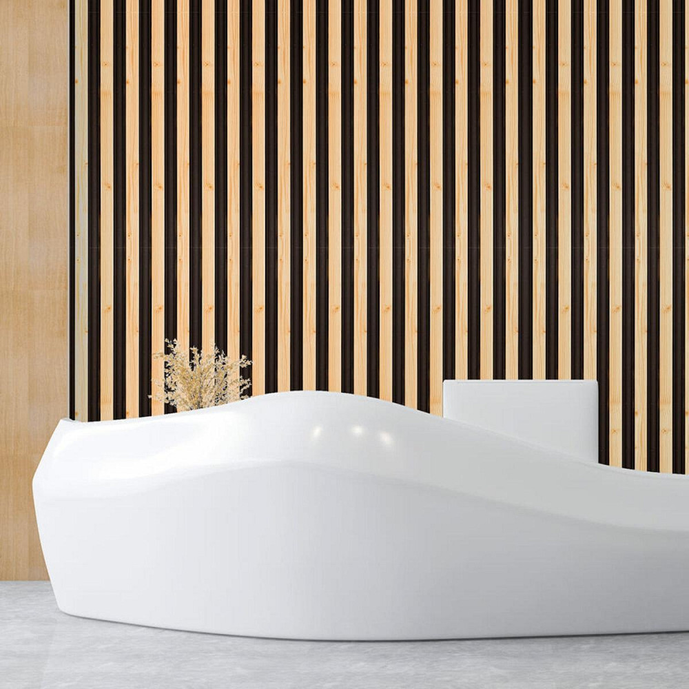 Рейка декоративная PS 2900х120х20мм Сосна з графитом SW-00002146 Днепр - изображение 7