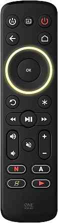 Пульт One For All URC7935 Черный стриминг-пульт для приставки TV Roku Apple TV саундбаров универсальный 3 Киев