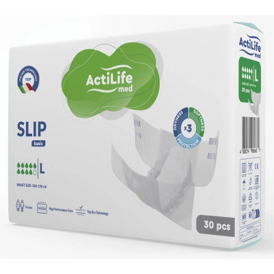 Підгузки для дорослих ActiLife Med Basic L, 30 шт (4820174981662) Вінниця - фото 1