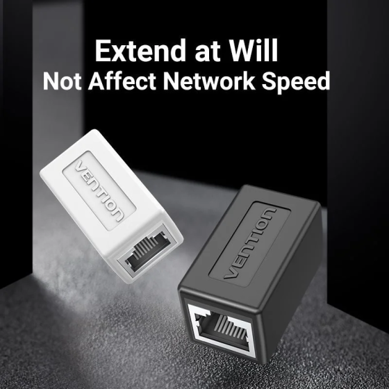 Соединитель витой пары Vention Cat.6 белый Киев