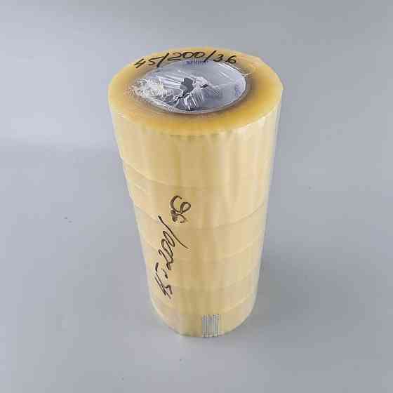 Скотч упаковочный прозрачный 36мк 45мм 200метров 