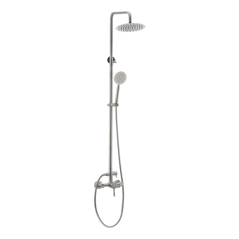 Душова колона зі змішувачем з нержавіючої сталі для душової кабіни Mixxus SAS-003-J (SS0041) Харків - фото 1