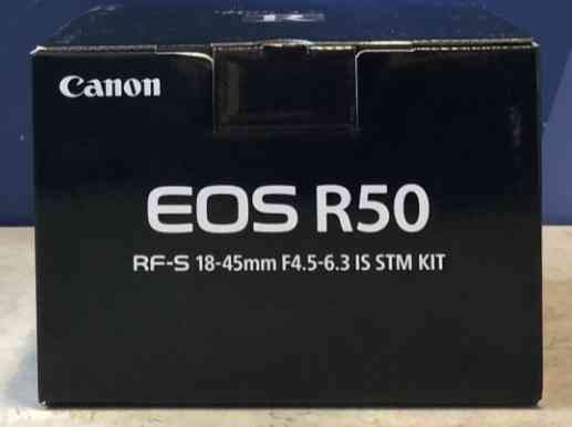 Фотоаппарат; Canon EOS R50 + RF-S 18-55mm.F4.5-6.3 IS STM White Харьков