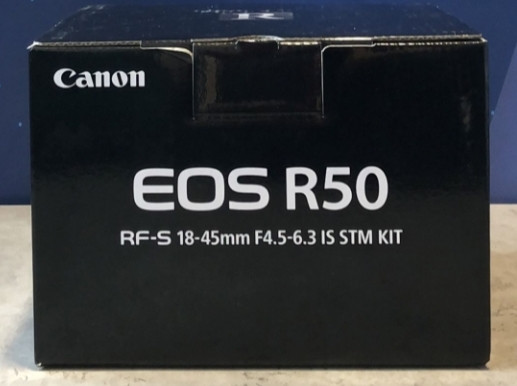 Фотоаппарат; Canon EOS R50 + RF-S 18-55mm.F4.5-6.3 IS STM White Харьков - изображение 1