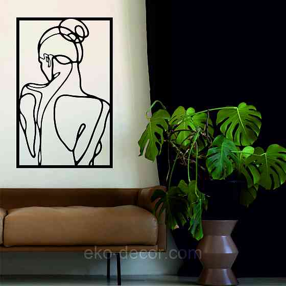 Декоративне настінне Панно «Жінка», Декор на стіну Київ