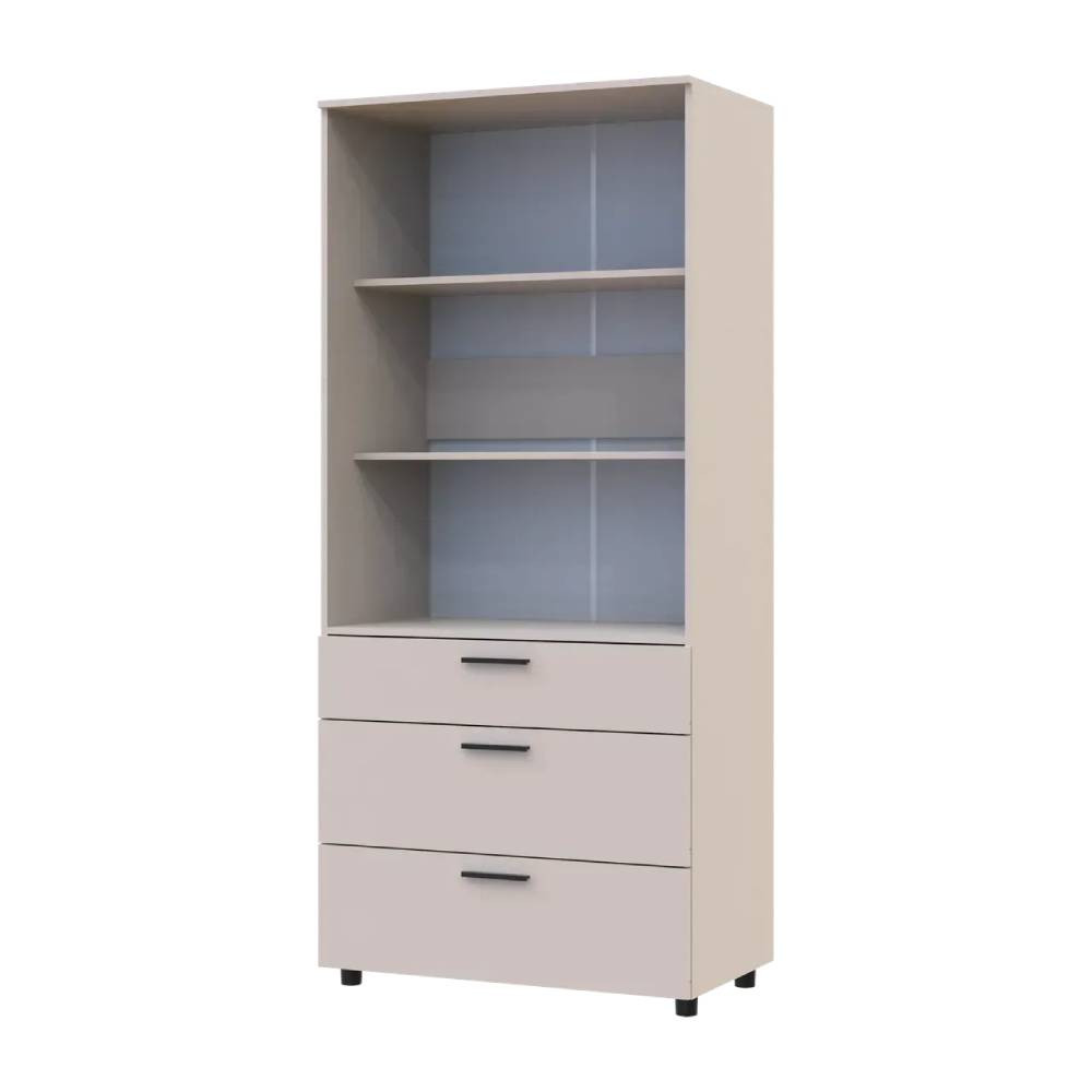 Шкаф для одежды Doros Торн Кашемир 2 ДСП/3Ш (полки) 90х51.6х200 (DRS-012028) Днепр - изображение 3
