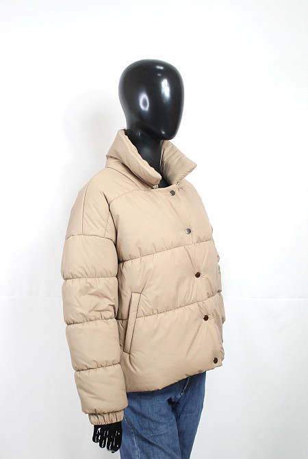 Демисезонная женская куртка Бежевый 44 Харьков - изображение 3