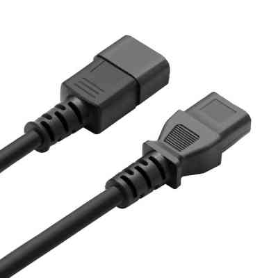 Кабель живлення C13 to C14 1.8m black ColorWay (CW-CBP087-BK) Вінниця