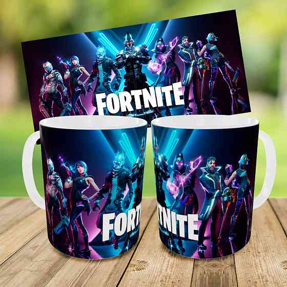 Дитячий набір Fortnite сумка-бананка + керамічна кружка з принтом (5700) Київ