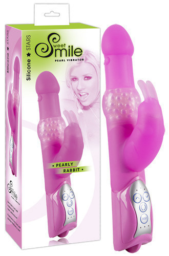 Вибратор PEARLY RABBIT розовый Sex Aura Киев - изображение 1