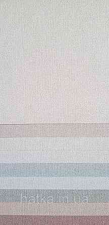 Обои виниловые на флизелине Rasch County Living метровые однотонные матовые под ткань лен бежевые Киев