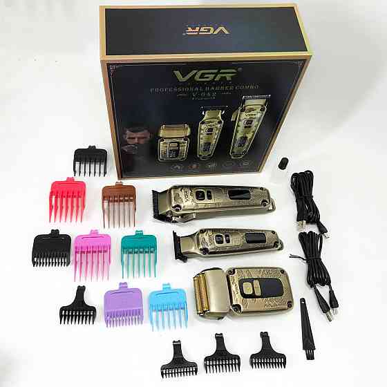 Професійна акумуляторна машинка Акумулятор VGR, Бездротовий акумуляторний тример для стрижки волосся KN-67 Львів
