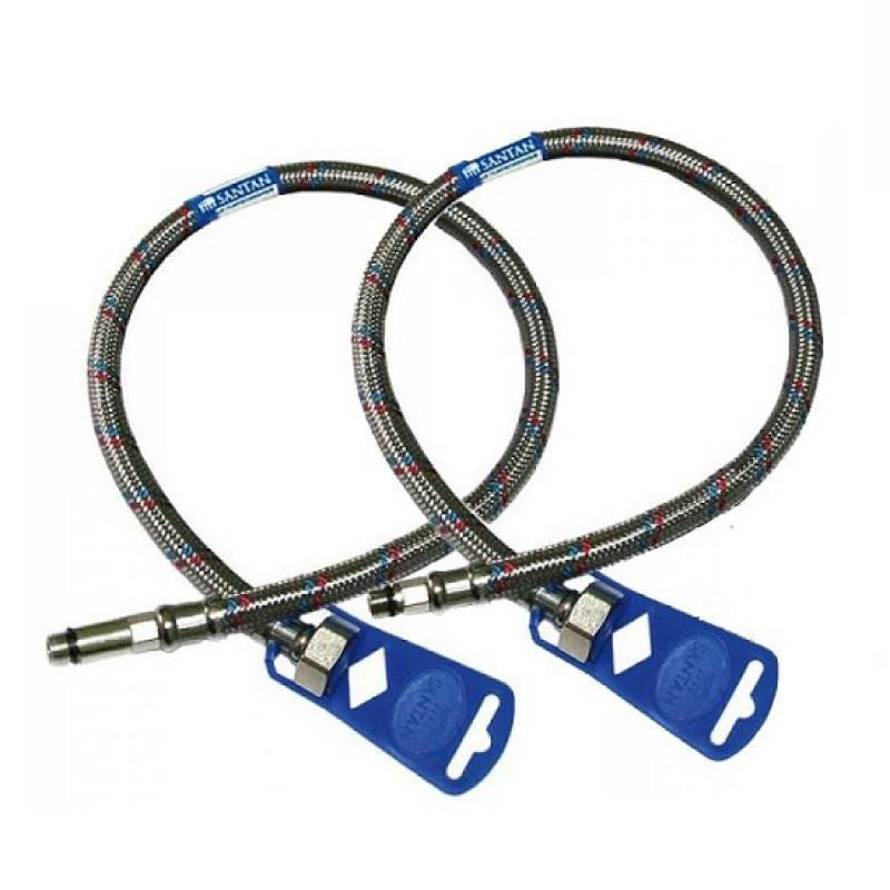 Шланг для води 1/2"хМ10 штуцер, 60см, PE NYLON, комплект 2 шт. Харків - фото 1