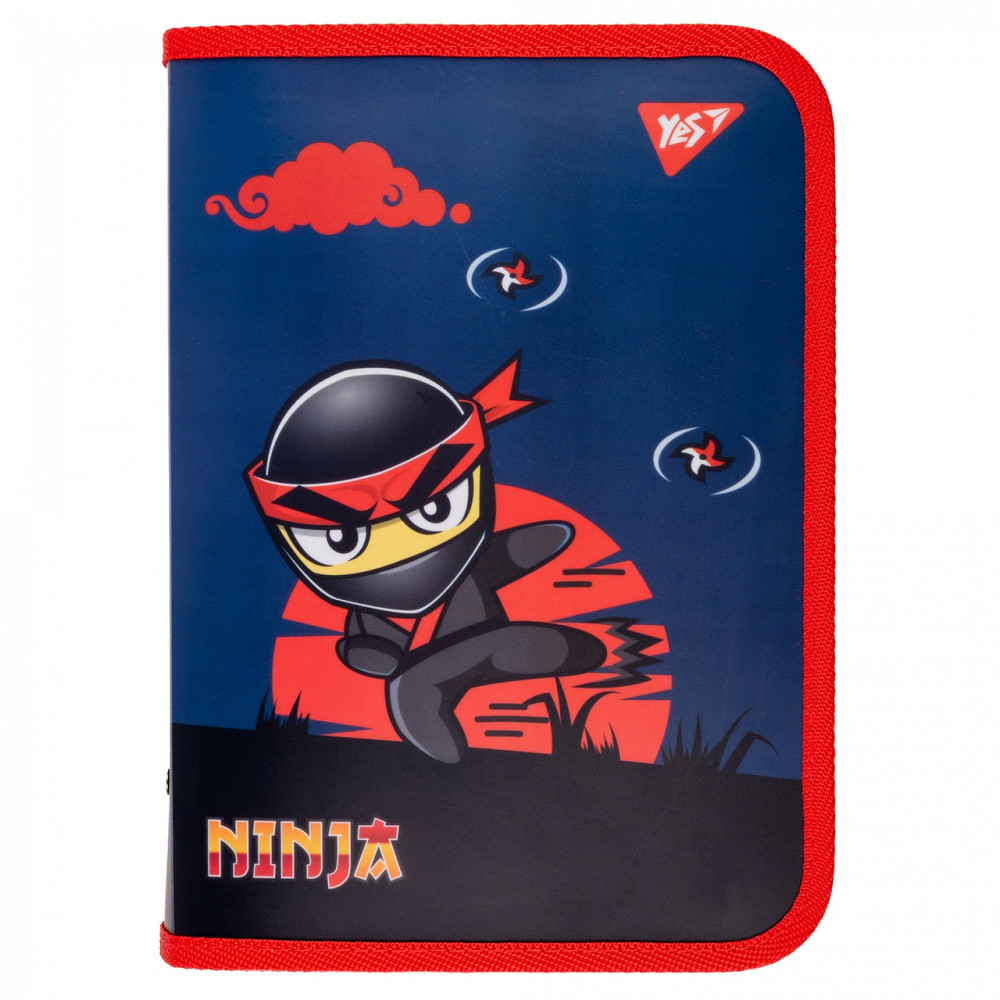 Папка для зошитів на блискавці В5 "Yes" Ninja пластик, 492154, шт Київ - фото 1