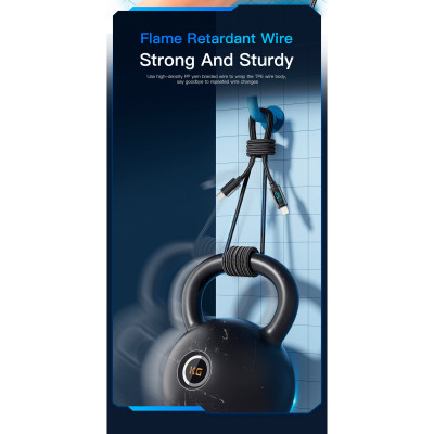 Дата кабель USB-C to Lightning 1.0m 29W LED black Essager (EXCTL-XY01-P) Вінниця - фото 6