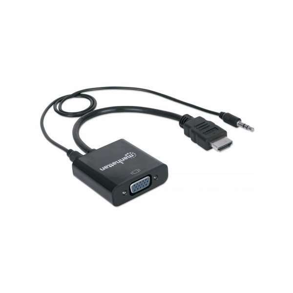 Перехідник HDMI M -> VGA F (з аудіо інтерфейсом) RTL Manhattan (151450) Киев - изображение 4