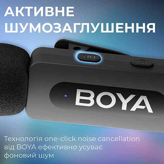 Мікрофон BOYA BY-V20 Type-C Black ( 15707 ) Харків