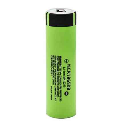 Захищений Li-Ion акумулятор Panasonic NCR18650B 3400 mAh (Зелений) Вінниця