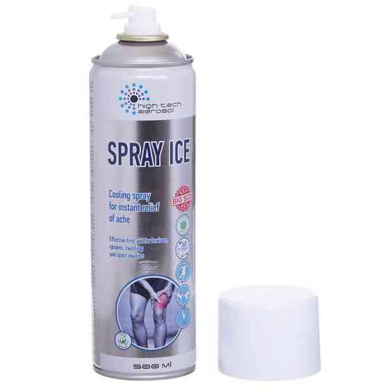 Заморозка спортивная HTA SPRAY ICE 400ml Вишнёвое
