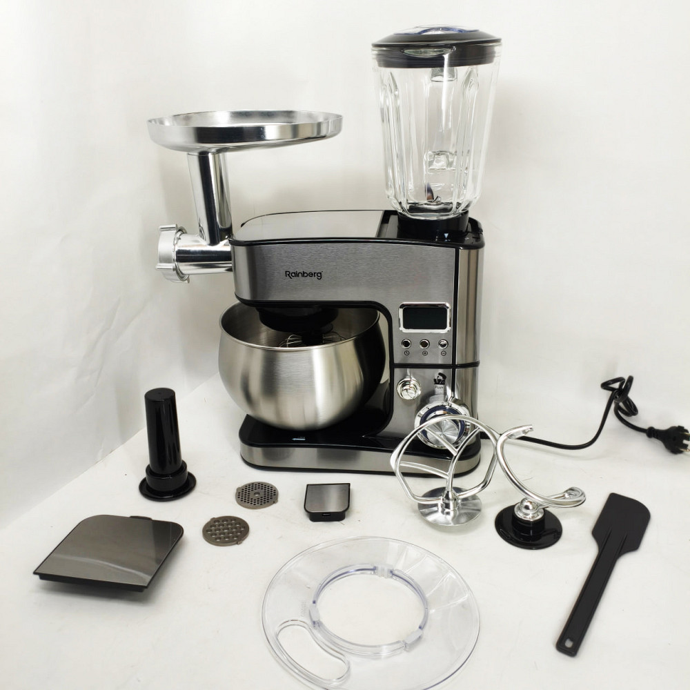 Планетарный миксер для теста и взбивания, Миксер тестомес для дома, Многофункциональный кухонный прибор JH-78 Львов - изображение 9