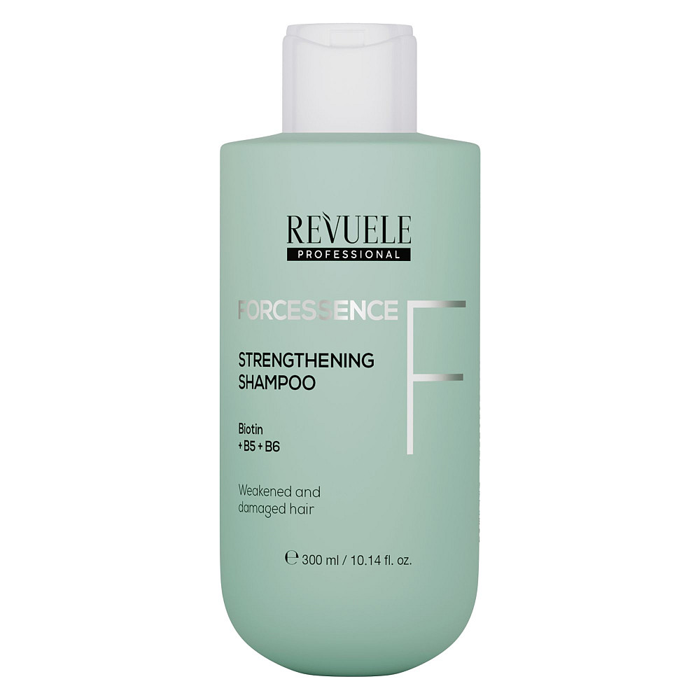 Шампунь для слабых и поврежденных волос Hair Professional Forcessence Strengthening Revuele 300 мл Киев - изображение 2