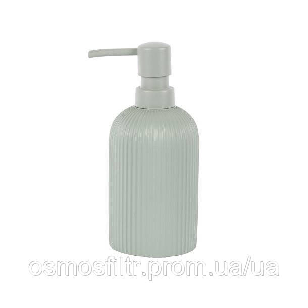 Дозатор для мила Axentia  Samos м'ятний полігума Ø 7,7 см Н 17,6 см 330 мл (136181) Київ - фото 1
