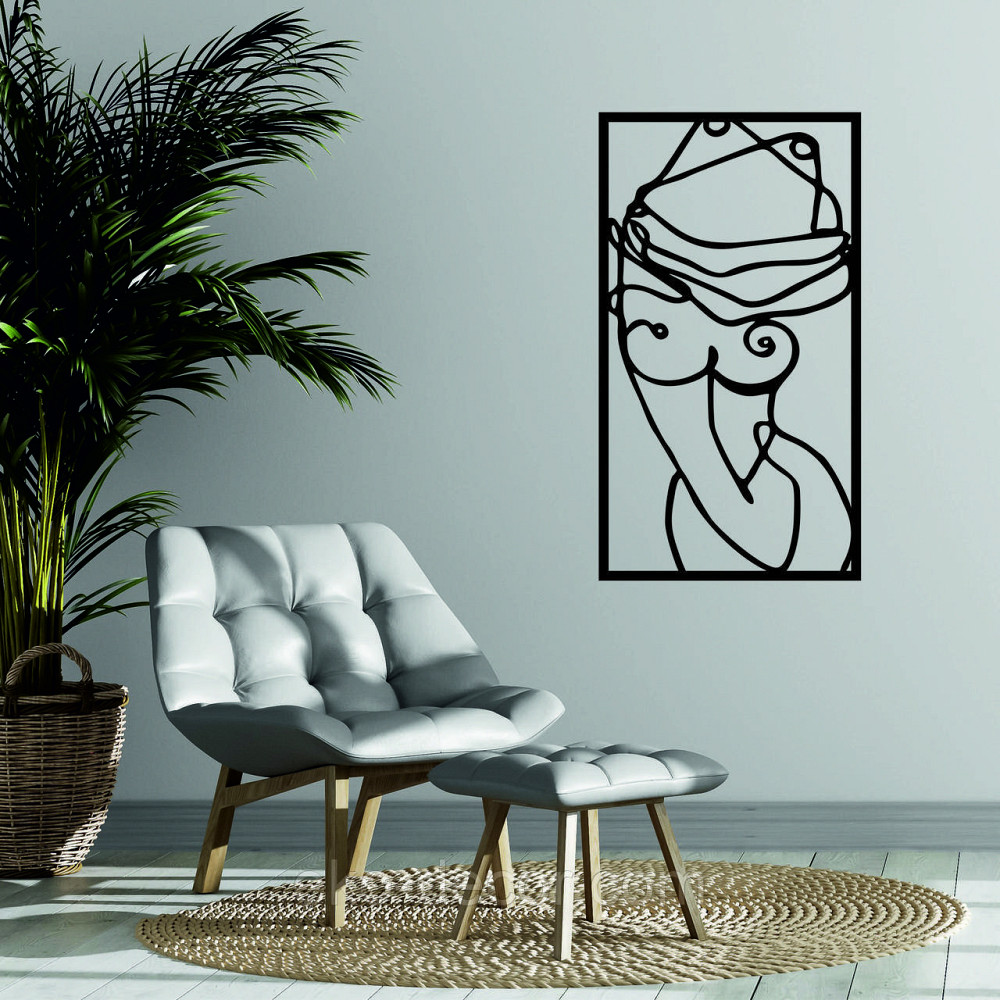 Декоративне настінне Панно «Жінка», Декор на стіну Київ - фото 5