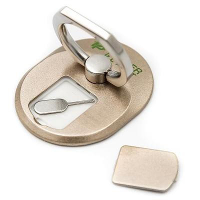 Держатель для смартфонов PowerPlant с кольцом, желтый (CA910335) Винница - изображение 3