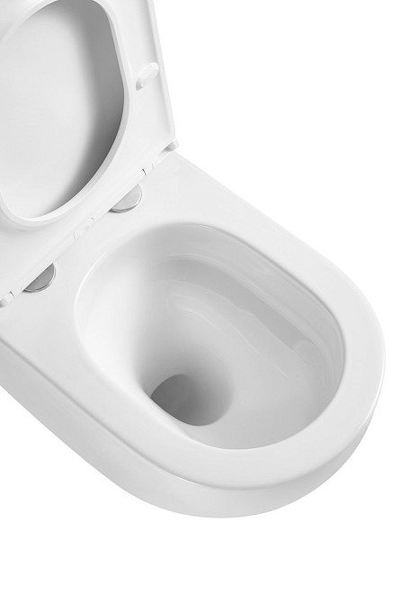 Унітаз підвісний Mixxus Premium Ellipse-0303-T3 520x365x360mm, система змиву Tornado 3.0 (MP6465) Київ - фото 8