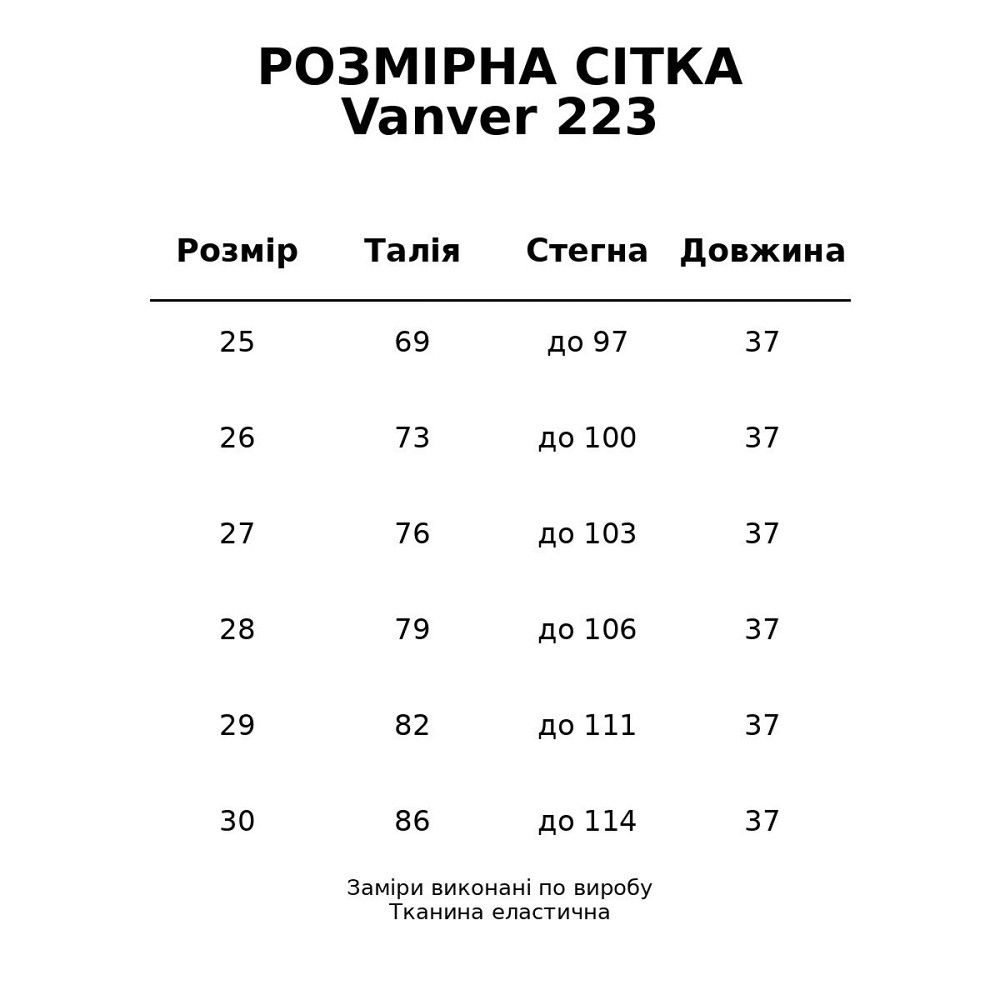 Шорти-спідниця жіночі Vanver 223 джинсові на запах з гудзиками короткі блакитні, блакитний, 27, 27, 76 см, 103 см Київ - фото 16