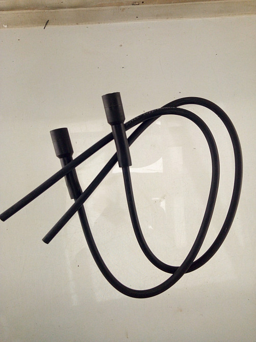 Бронепровід 55 см (чорний) (пара) (свічник 180*, прямий) Мукачево - фото 1