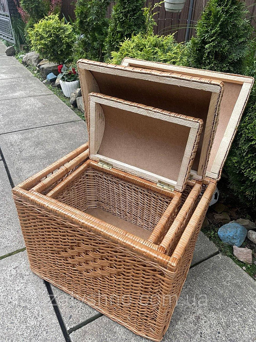 Набор сундуков плетеных из лозы Киев - изображение 2
