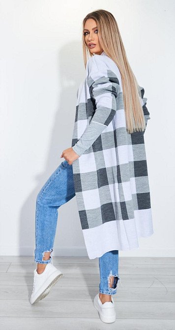 Кардиган в клетку (42-44) Киев - изображение 4