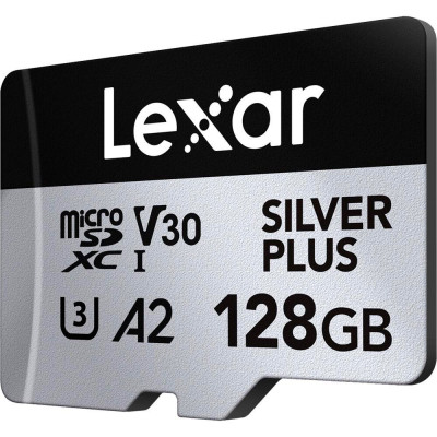 Карта памяти Lexar 128GB microSDXC class 10 UHS-I U3 V30 A2 Professional Silver (LMSSIPL128G-BNANG) Винница - изображение 8