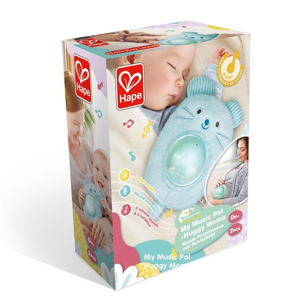 Музыкальная игрушка-ночник Hape Мышонок голубой (E0113) Харьков - изображение 6