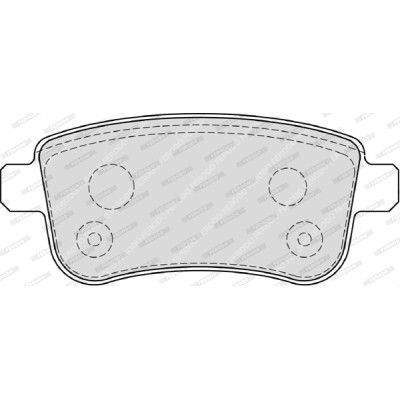 Гальмівні колодки FERODO FDB4182 Вінниця - фото 3