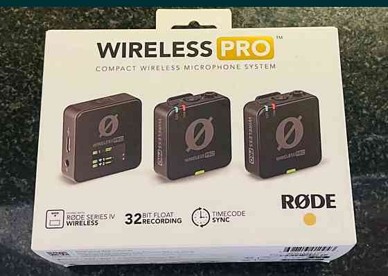 Радіосистема Мікрофон.Rode Wireless PRO Київ