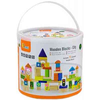 Конструктор Viga Toys Город 75 шт (50287) Винница