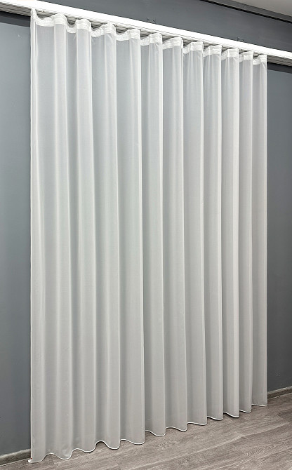 Тюль VR-Textil Креп-масло Теплый белый 300х270 см (40-182) Киев - изображение 3