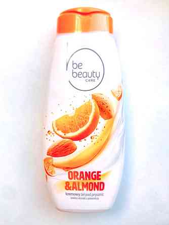 Крем гель для душу Be beauty апельсин з мигдалем 400 ml. Польща. Львів