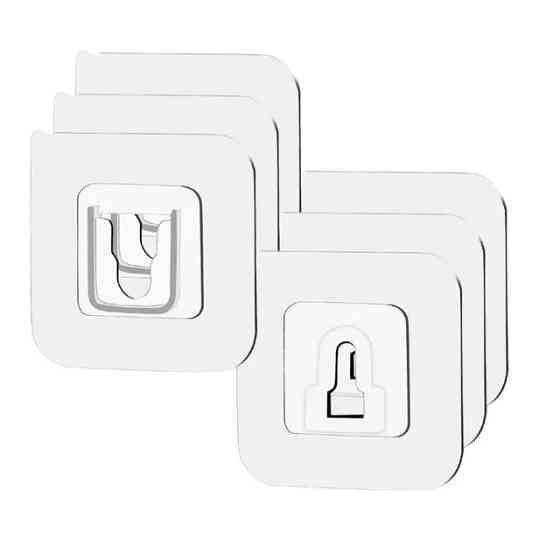 Настенный самоклеящийся держатель 5 шт, двойной крючок Киев