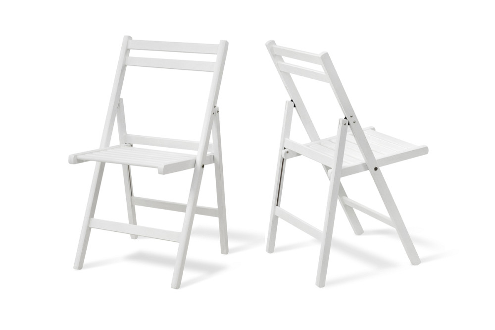 Стілець Пікнік білий Київ - фото 2