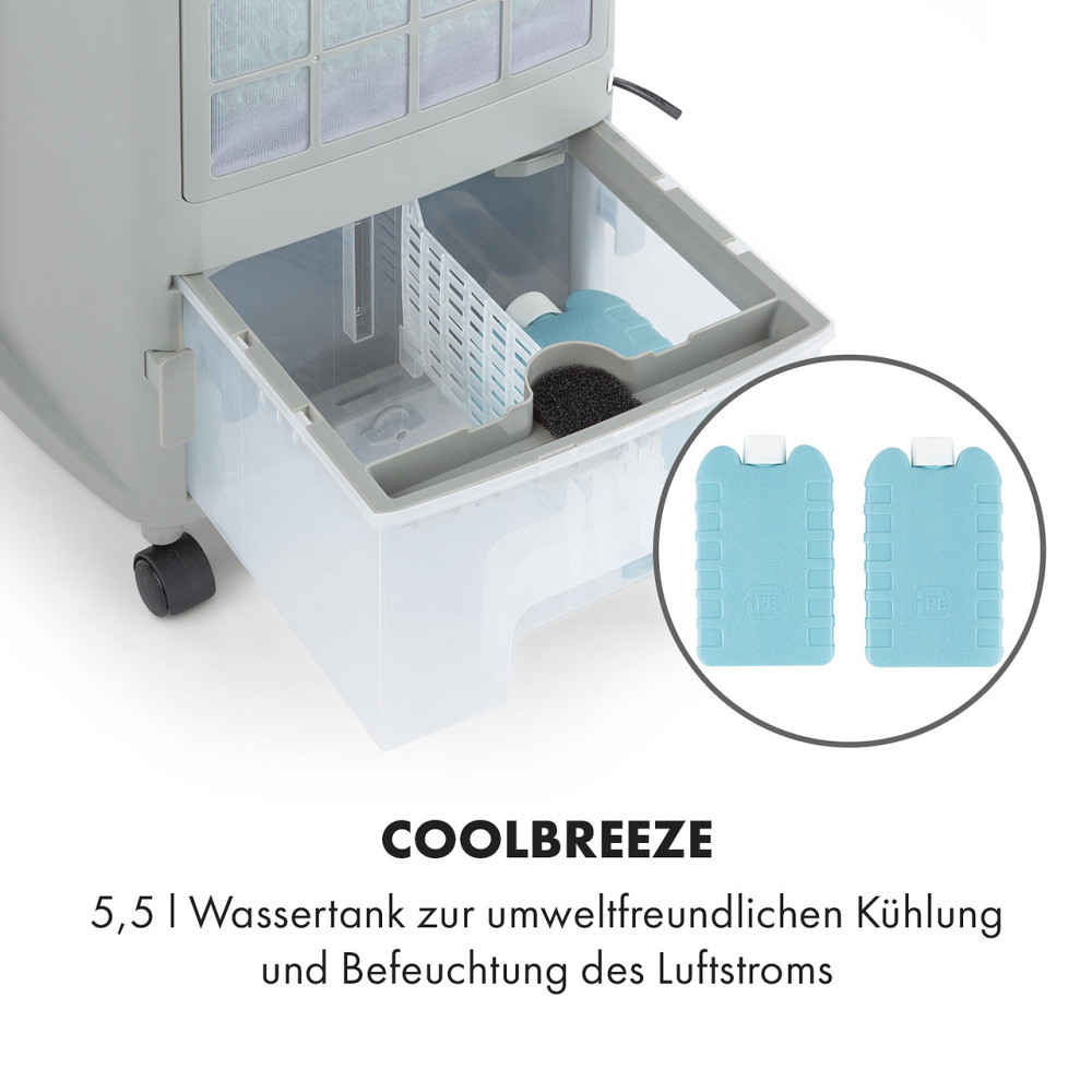 Whirlwind 3-в-1 вентиляторний зволожувач повітря з повітряним охолодженням 1600 м3/год 
            
                 90 Вт 
                
         Рівне - фото 5