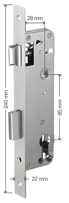 Корпус замка PES 28х85 Киев - изображение 2