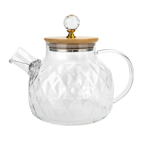 Заварник Lines 1000мл з бамбуковою кришкою 767-5(1) S&T Житомир - фото 1