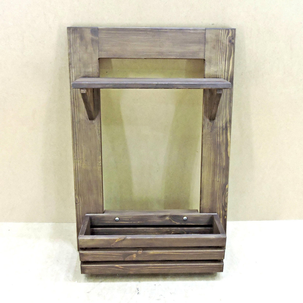 Полиця настінна для квітів "Манаус" капучино Миколаїв - фото 4