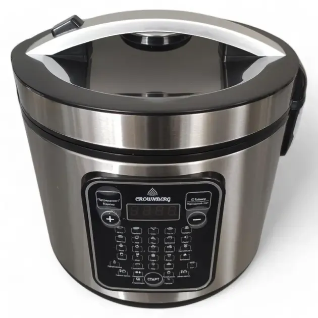 Многофункциональная мультиварка, Crownberg СВ-5528 5L 30 программ Коломия - фото 3