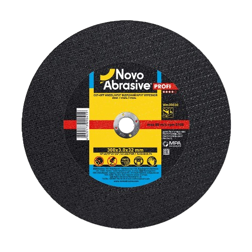 Круг відрізний по металу d300мм*3,0*32мм 14A NovoAbrasive Житомир - фото 1