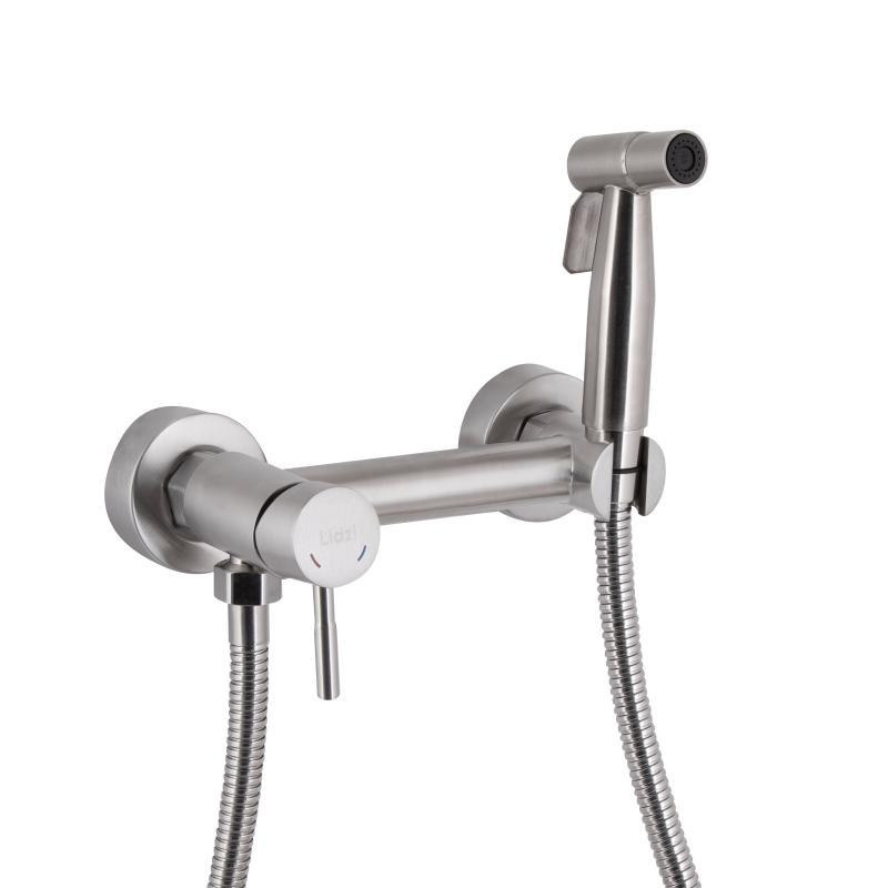 Гигиенический душ со смесителем из нержавейки Lidz Aria 110 круглый LDARI110NKS43393 Nickel Харьков - изображение 3